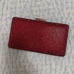 Elegant Red Clutch Bag
